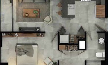 DEPARTAMENTO LOFT NUEVO EN  RENTA, ANUVA RESIDENCIAL, ZAPOPAN.