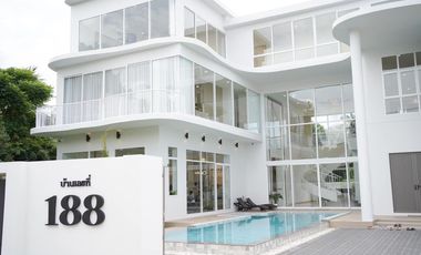For sale, Luxury Pool Villa, 6 bedrooms, 994 sq m, Saraphi District, Chiang Mai, near Rangsit International Demonstration School