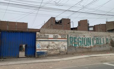 Venta de Terreno a Media cdra. Av.Pacasmayo - Callao