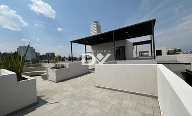 LOFT EN RENTA EN LA JUAREZ LA PAZ CENTRO PUEBLA MODERNO