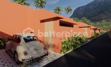 Stylish Tulum-Style Villa in Peaceful Kelating – 2 Bedrooms with Ricefield Views