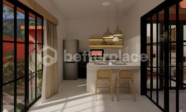Stylish Tulum-Style Villa in Peaceful Kelating – 2 Bedrooms with Ricefield Views