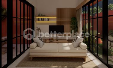 Stylish Tulum-Style Villa in Peaceful Kelating – 2 Bedrooms with Ricefield Views