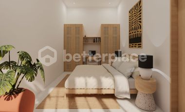 Stylish Tulum-Style Villa in Peaceful Kelating – 2 Bedrooms with Ricefield Views