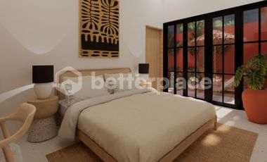 Stylish Tulum-Style Villa in Peaceful Kelating – 2 Bedrooms with Ricefield Views
