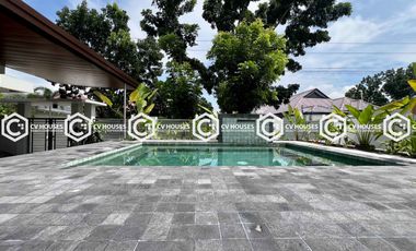 Freshly Renovated----4 Bedrooms House & Lot for Rent with Private Pool