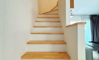 The best Price! 2-Storey Townhouse for Sale in Supalai Bella Wongwean - Ramintra, 18.7 Sq.Wah, 3 bedrooms, 2 bathrooms, 2 parking Potential location,