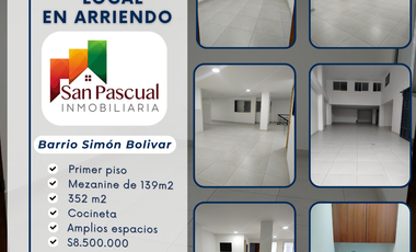 🏡ARRIENDO🏡Local comercial, barrio Simón Bolívar, Copacabana, (Ant).