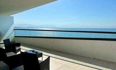 Departamento frente al mar en Narval Bucerías totalmente Amueblado