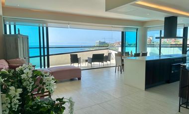 Departamento frente al mar en Narval Bucerías totalmente Amueblado