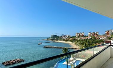 Departamento frente al mar en Narval Bucerías totalmente Amueblado