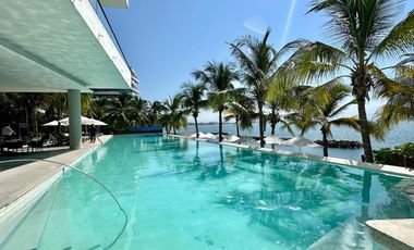 Departamento frente al mar en Narval Bucerías totalmente Amueblado