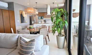 Departamento en Venta a pie de la Playa, amueblado,  Telchac, Yucatan