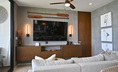 Departamento en Venta a pie de la Playa, amueblado,  Telchac, Yucatan