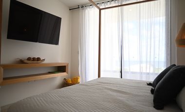 Departamento en Venta a pie de la Playa, amueblado,  Telchac, Yucatan