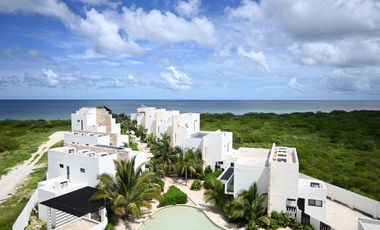 Departamento en Venta a pie de la Playa, amueblado,  Telchac, Yucatan