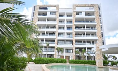 Departamento en Venta a pie de la Playa, amueblado,  Telchac, Yucatan