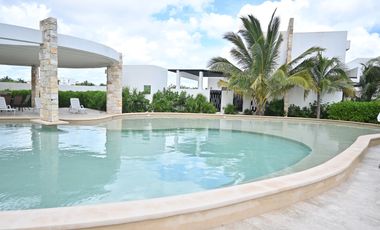 Departamento en Venta a pie de la Playa, amueblado,  Telchac, Yucatan