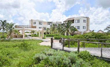 Departamento en Venta a pie de la Playa, amueblado,  Telchac, Yucatan