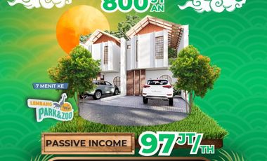 Villa Murah Lembang Bandung Dengan Passif Income 60 Jutaan Pertahun | Investasi Menjanjikan