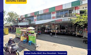 Ruko Kota Baru Driyorejo Gresik HOOK Aktif Ramai Strategis Hitung Tanah