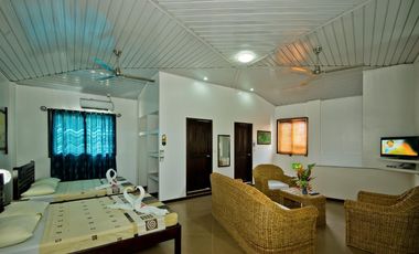 Full operational Boutique hotel with swimming pool and private house for sale in Puerto Princesa