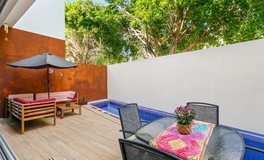 CASA AMUEBLADA EN RENTA, CANCÚN RESIDENCIAL AQUA