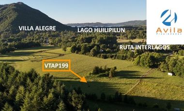Villarrica sector Villa Alegre a 19 Km de Villarrica parcela de 5.900m2 COD.VTAP199