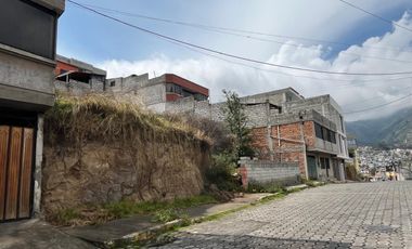 Terreno de venta en Quito, sector La Santiago Alto