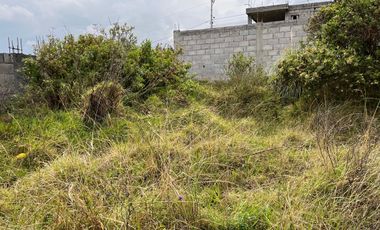 Terreno de venta en Quito, sector La Santiago Alto
