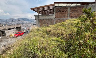 Terreno de venta en Quito, sector La Santiago Alto