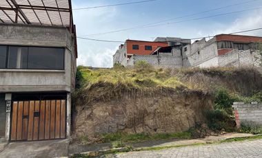 Terreno de venta en Quito, sector La Santiago Alto