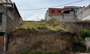 Terreno de venta en Quito, sector La Santiago Alto