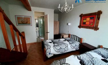 Casa vista al mar/Playa chépica/El Tabo