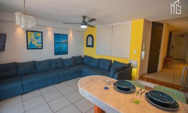 Departamento en renta en Condomar Puerto Vallarta.