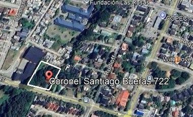 Terreno Coronel Santiago Bueras 2.625 mt2 Valor 13,5 UF mt2