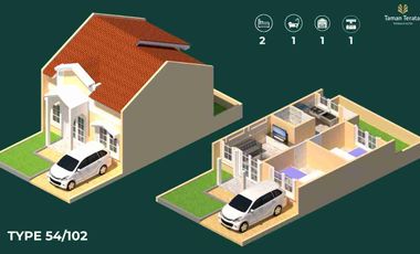 RUMAH HANYA 5 MENIT KE RS ANANDA FREE SMART TV DI PURWOKERTO BANYUMAS JAWA TENGAH