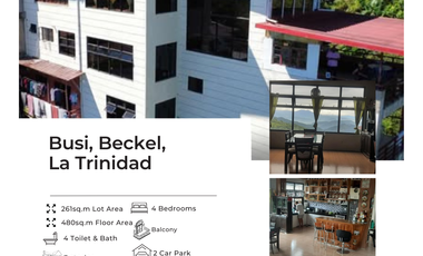 🏡 House & Lot for Sale in Busi, Beckel, La Trinidad, Benguet 🌄