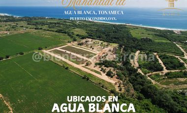 TERRENOS EN PLAYA AGUA BLANCA EN PUERTO ESCONDIDO