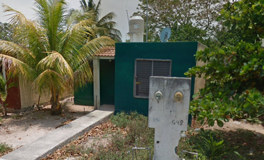 CASA EN RECUPERACIÓN BANCARIA EN C11 No. 646 LA HERRADURA MOTUL, YUCATÁN.