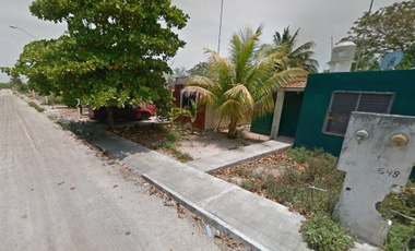 CASA EN RECUPERACIÓN BANCARIA EN C11 No. 646 LA HERRADURA MOTUL, YUCATÁN.