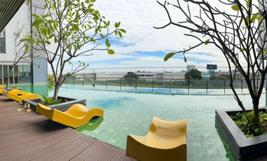 Cozy Greenery View, Beautifully Decorated! Always Rentable!! Condo for SALE at Grene Chaengwattana (1 Bedroom, 33.12 sq.m.), near MRT Pink Line -----g