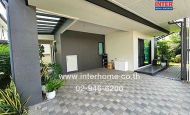 2-storey detached house, 52.7 sq.w., Britannia Village, Kookot Station, Soi 7, near Lotus Lam Luk Ka, Khlong 2, Soi Lam Luk Ka 13, Rangsit-Nakhon Nayo
