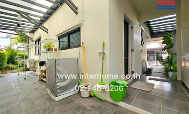 2-storey detached house, 52.7 sq.w., Britannia Village, Kookot Station, Soi 7, near Lotus Lam Luk Ka, Khlong 2, Soi Lam Luk Ka 13, Rangsit-Nakhon Nayo