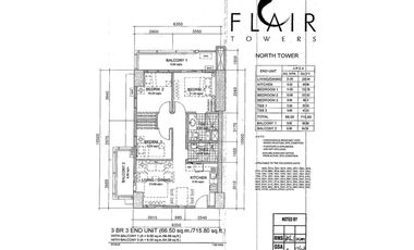 Flair Towers 3BR w/ 1 Parking | Mandaluyong City