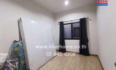 2-storey townhouse, 30.1 sq.w., The Modish Village, Chaiyaphruek - Ring Road, near Big C, Sai Noi, Kanchanaphisek Road, Bang Kruai - Sai Noi Road, Sai