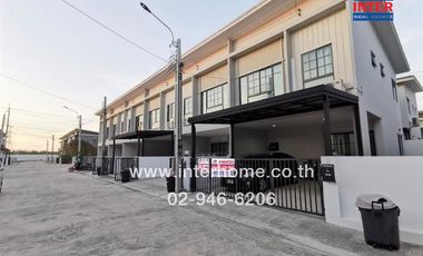 2-storey townhouse, 30.1 sq.w., The Modish Village, Chaiyaphruek - Ring Road, near Big C, Sai Noi, Kanchanaphisek Road, Bang Kruai - Sai Noi Road, Sai