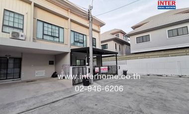 2-storey townhouse, 30.1 sq.w., The Modish Village, Chaiyaphruek - Ring Road, near Big C, Sai Noi, Kanchanaphisek Road, Bang Kruai - Sai Noi Road, Sai