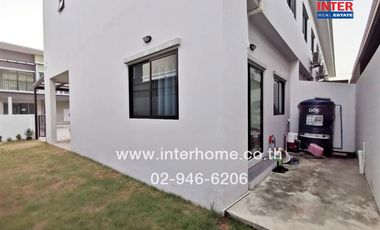 2-storey townhouse, 30.1 sq.w., The Modish Village, Chaiyaphruek - Ring Road, near Big C, Sai Noi, Kanchanaphisek Road, Bang Kruai - Sai Noi Road, Sai