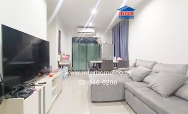 2-storey townhouse, 30.1 sq.w., The Modish Village, Chaiyaphruek - Ring Road, near Big C, Sai Noi, Kanchanaphisek Road, Bang Kruai - Sai Noi Road, Sai